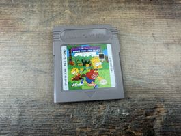 The Simpsons Escape from Camp Deadly Nintendo Game Boy