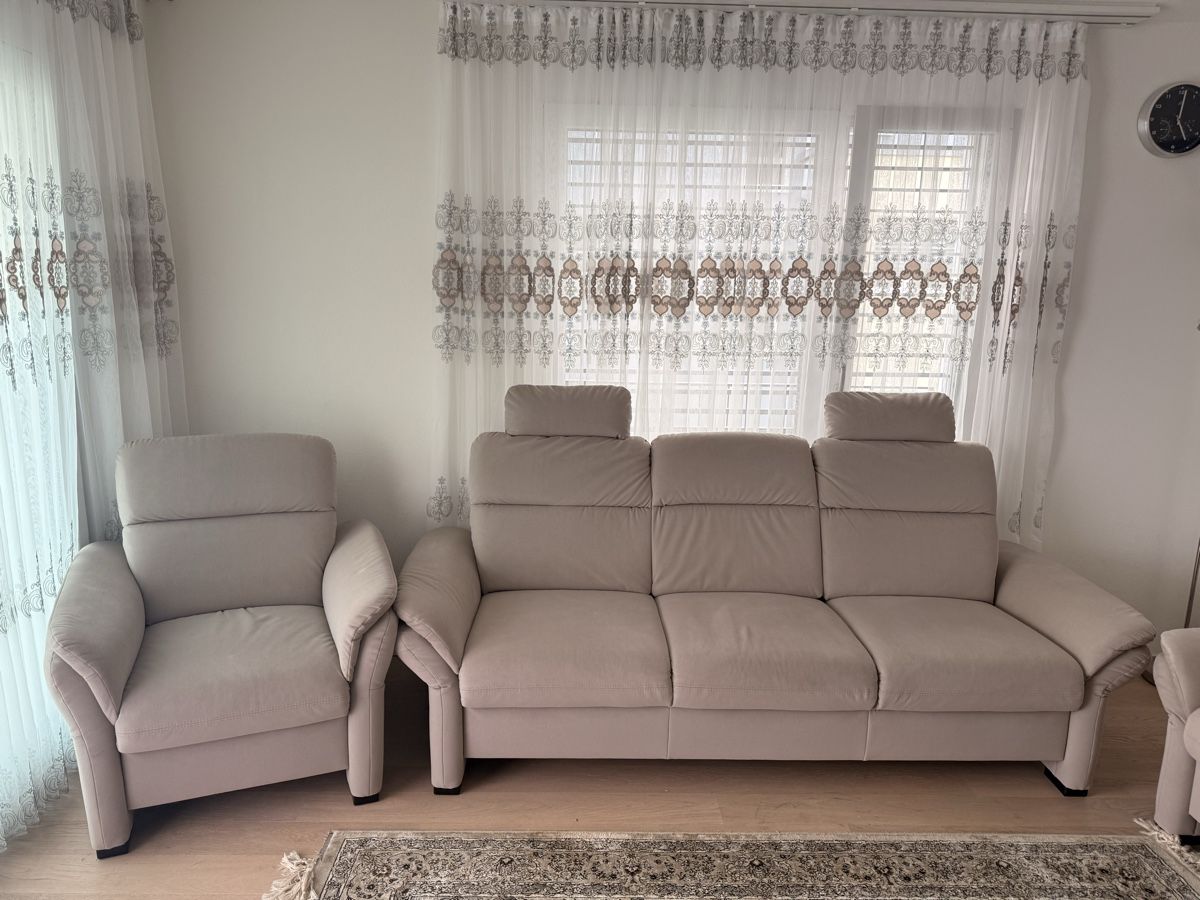Divani: Couch-Garnitur mit Spezialstoff (fleckenresistent) – Usato da Volketswil venduto da habibeoez 4