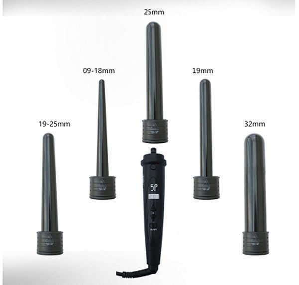 Piastre & Arricciacapelli: Curling iron Machine 5in1 Lockenstab Set – Nuovo (secondo la descrizione) da Thun venduto da keller001 4