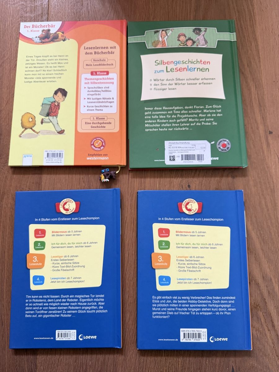 Libri: 4x Lesebuch ab 2. Klasse – Usato da Windlach venduto da Binchen0 1