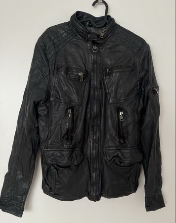 Veste en cuir homme taille S YESorNO Leather Jacket Gr. S