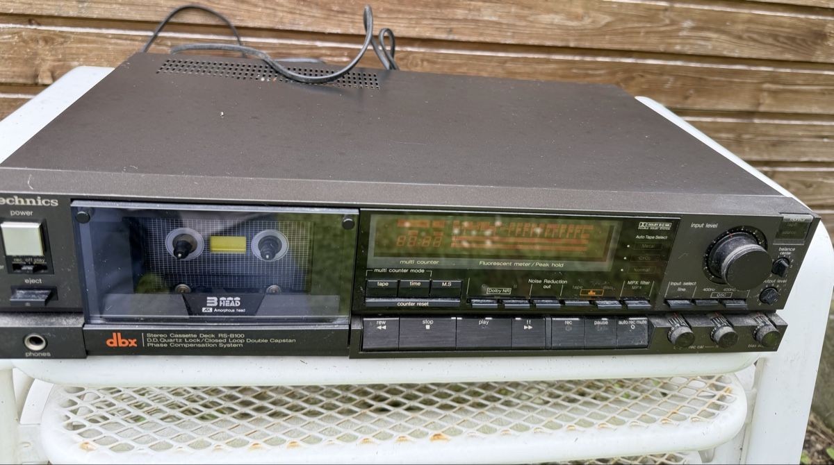 Technics Registratori: Technics RS-B100 Spitzenmodel Kasettendeck  – Difettoso da Trimbach venduto da SABO-61 2