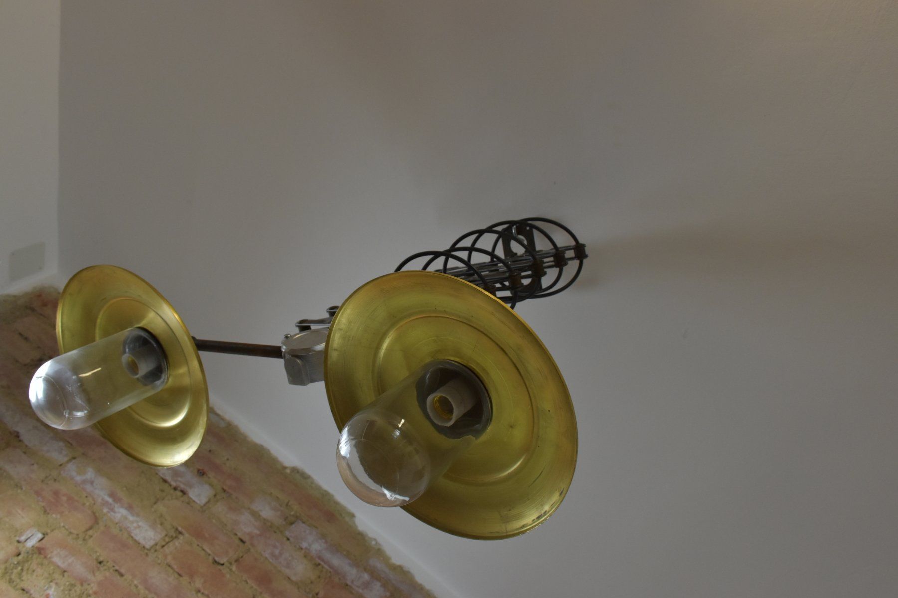 Lampen: Alte Scheren Lampe/Alte Doppel Schirm Lampe/Messing – Gebraucht aus kraiburg am inn von Vintage-Living 3