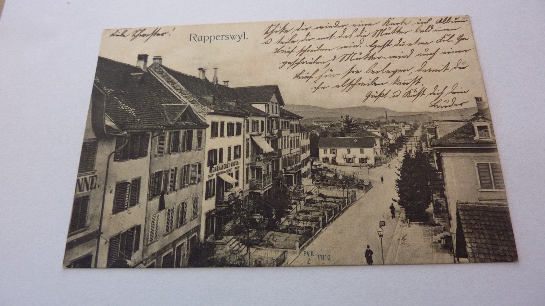 Cartoline postali: 5 ver. uralte Ansichtskarten : Rapperswyl 1900-1902 – Usato da Birrwil venduto da Schnaepli 4