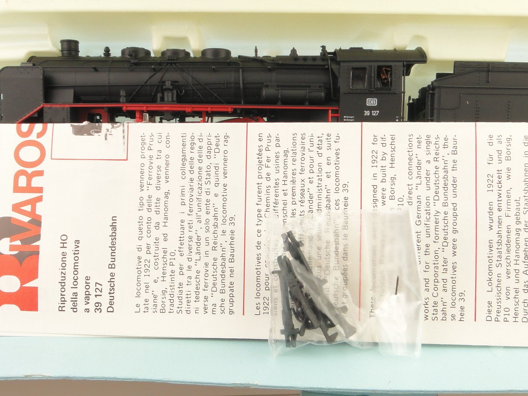 Rivarossi Modellini di ferrovie: Rivarossi H0 1093 DB BR39, neuwertig, AC – Usato da Bülach venduto da cann11 9