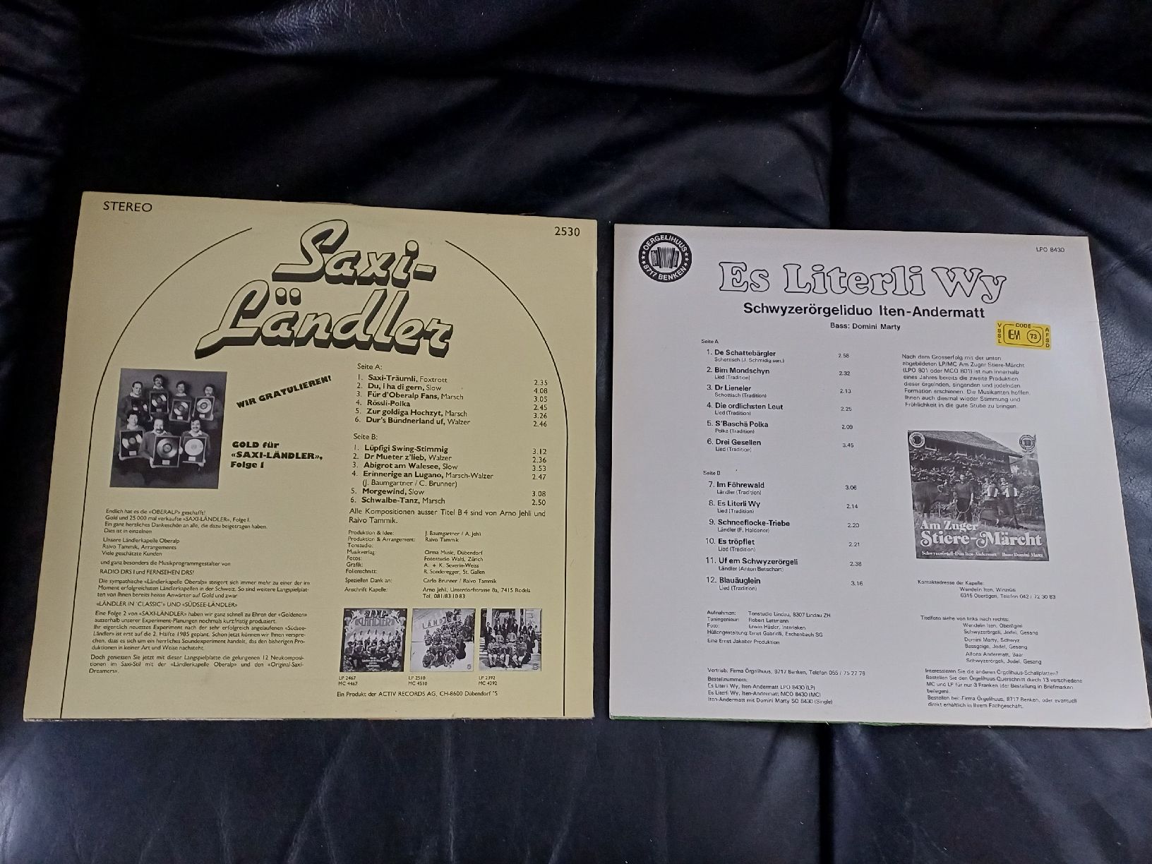Dischi in vinile: Schwyzerörgeli Schallplatten Sammlung 8Stück – Usato da Ebersecken venduto da Napf08 2