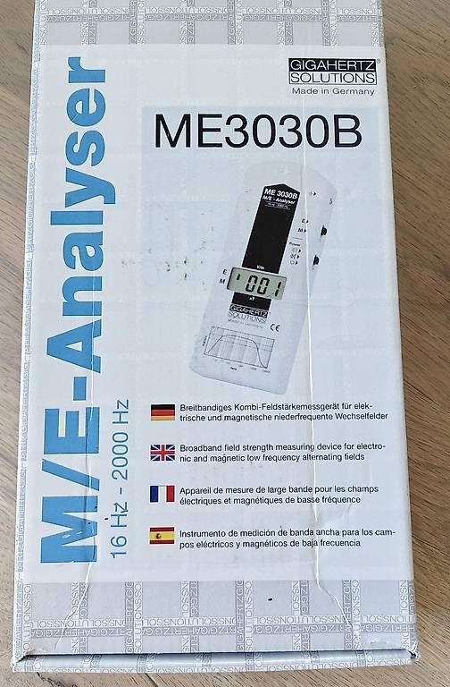 Misurare: Gigahertz Solutions ME3030B M/E-Analyser  EMF Messgerät – Usato da Düdingen venduto da Yvu2k