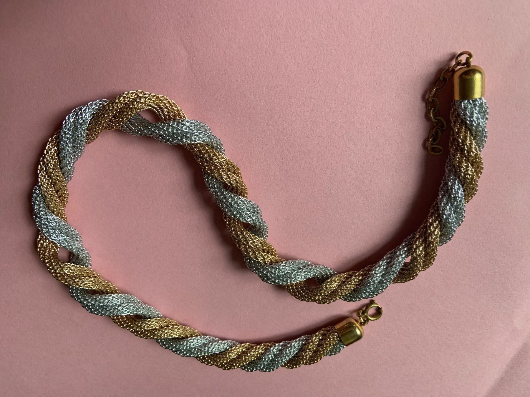 Catenine: Kordelkette silber/gold farben – Usato da Dittingen venduto da Bijoubelle 5