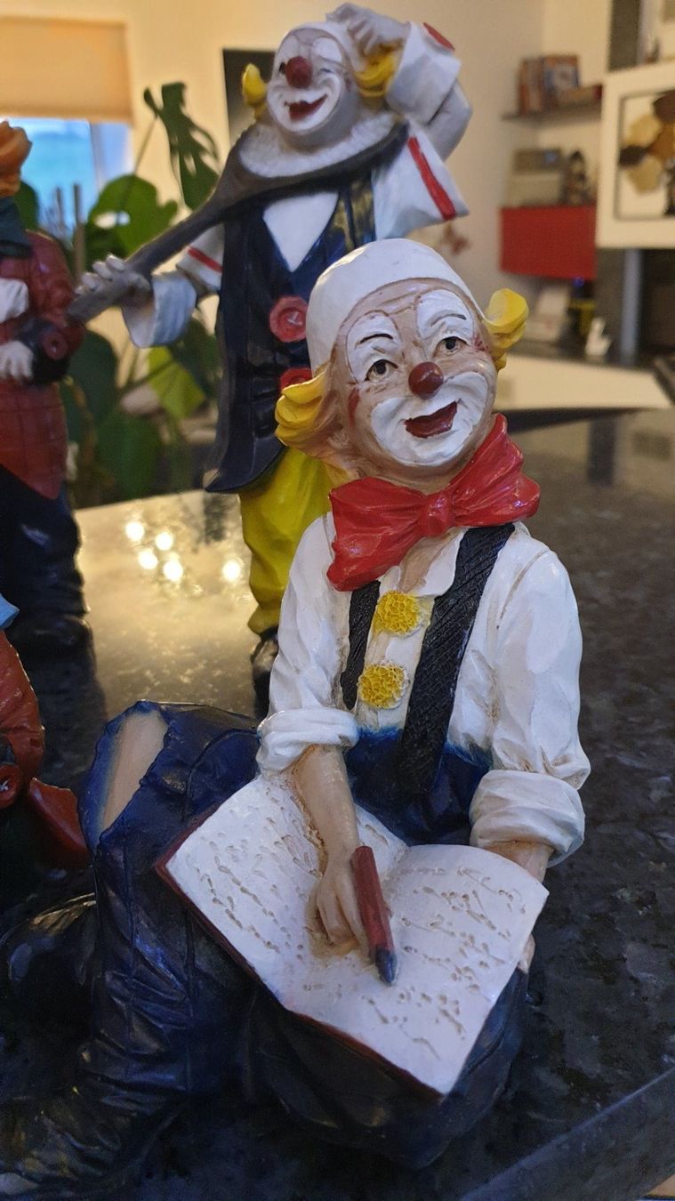 Statuette: Schöne grosse Sammlung Clowns 14 St. – Usato da Itingen venduto da hoegger123 8