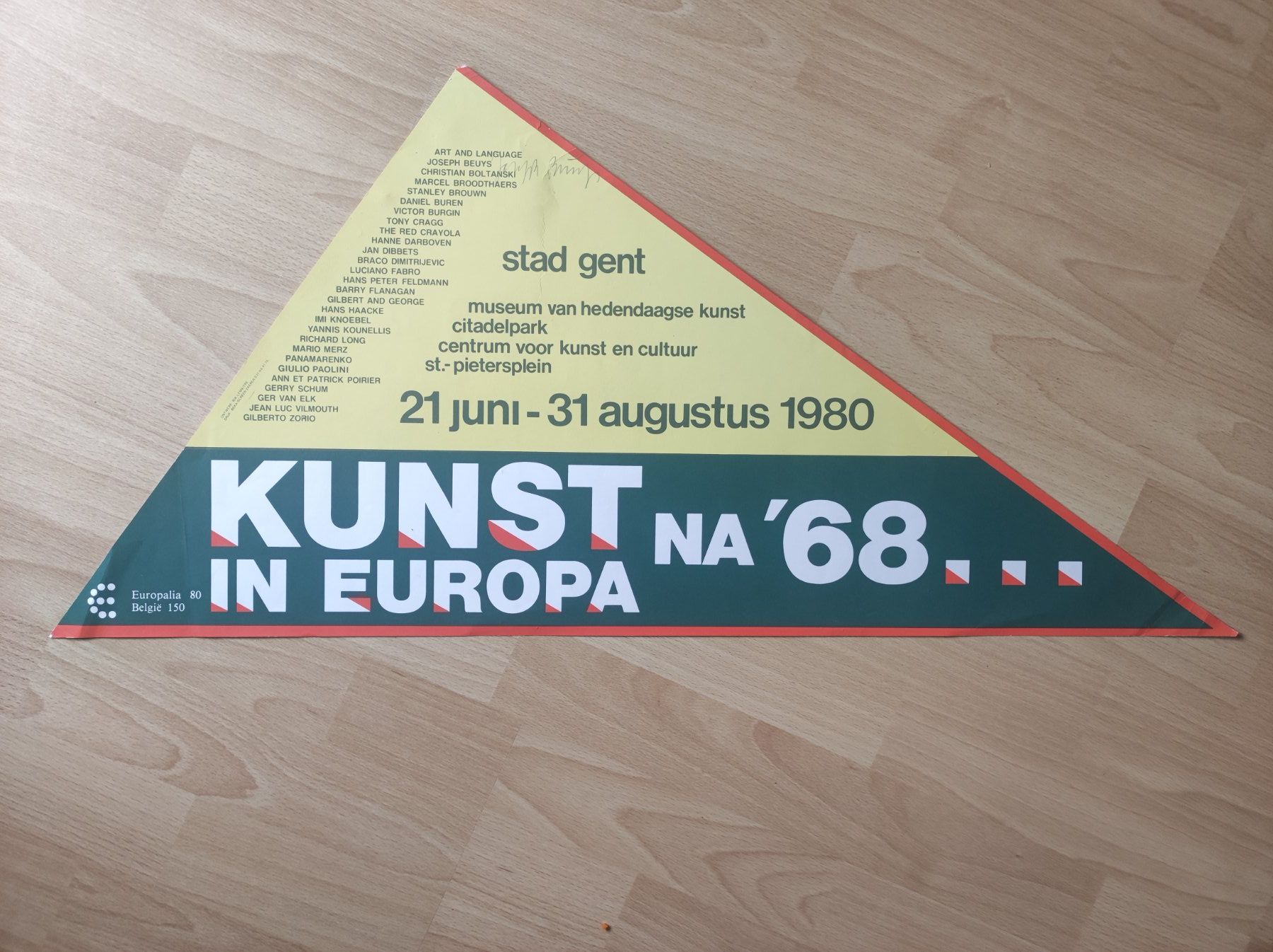Foto & Immagini: PLAKATE - JOSEPH BEUYS - KUNST IN EUROPA – Usato da Goldach venduto da Gaip 2