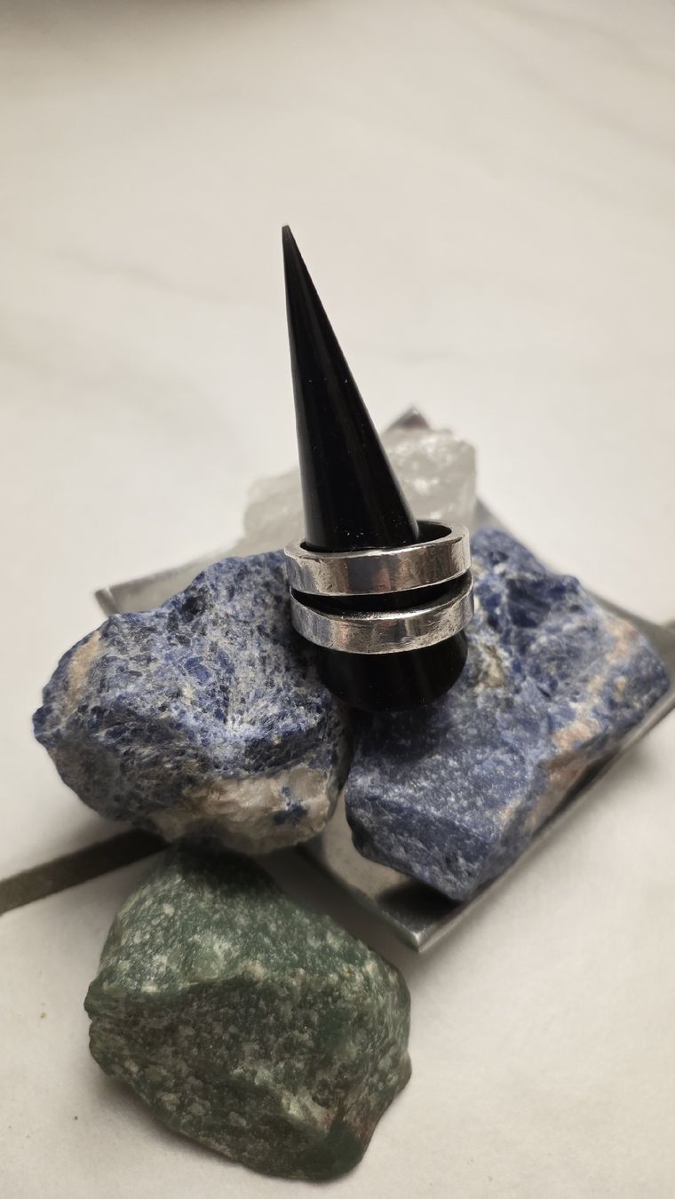 Anelli: Handmade 99.9 Silber Ring Neu ungetragen – Nuovo (secondo la descrizione) da Fislisbach venduto da Eye-Arts 3