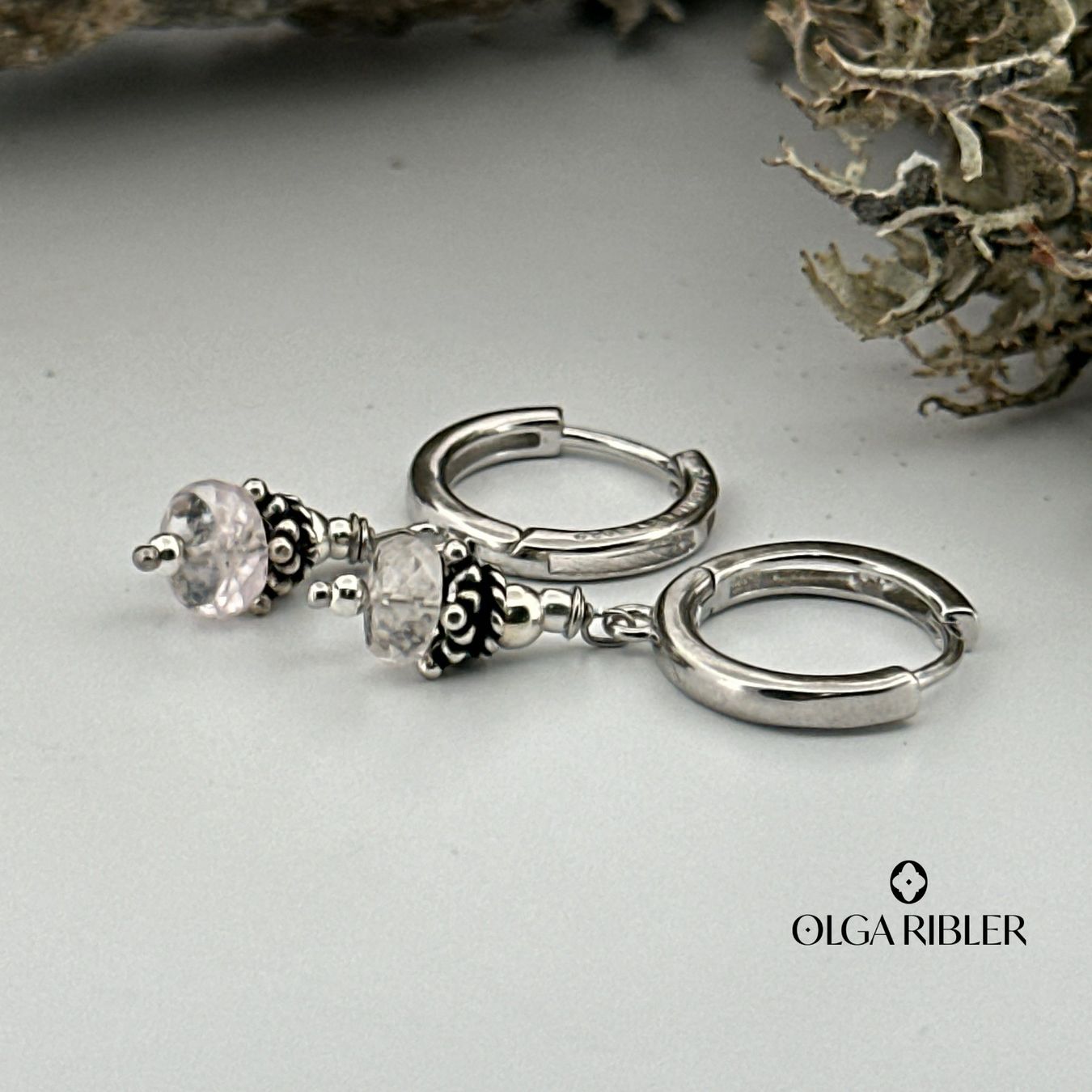 Olga Ribler Ohrringe & -stecker: Ohrringe mit Spinel Silber 925 – Neu (gemäss Beschreibung) aus Luzern von Schmuckoutlet 2