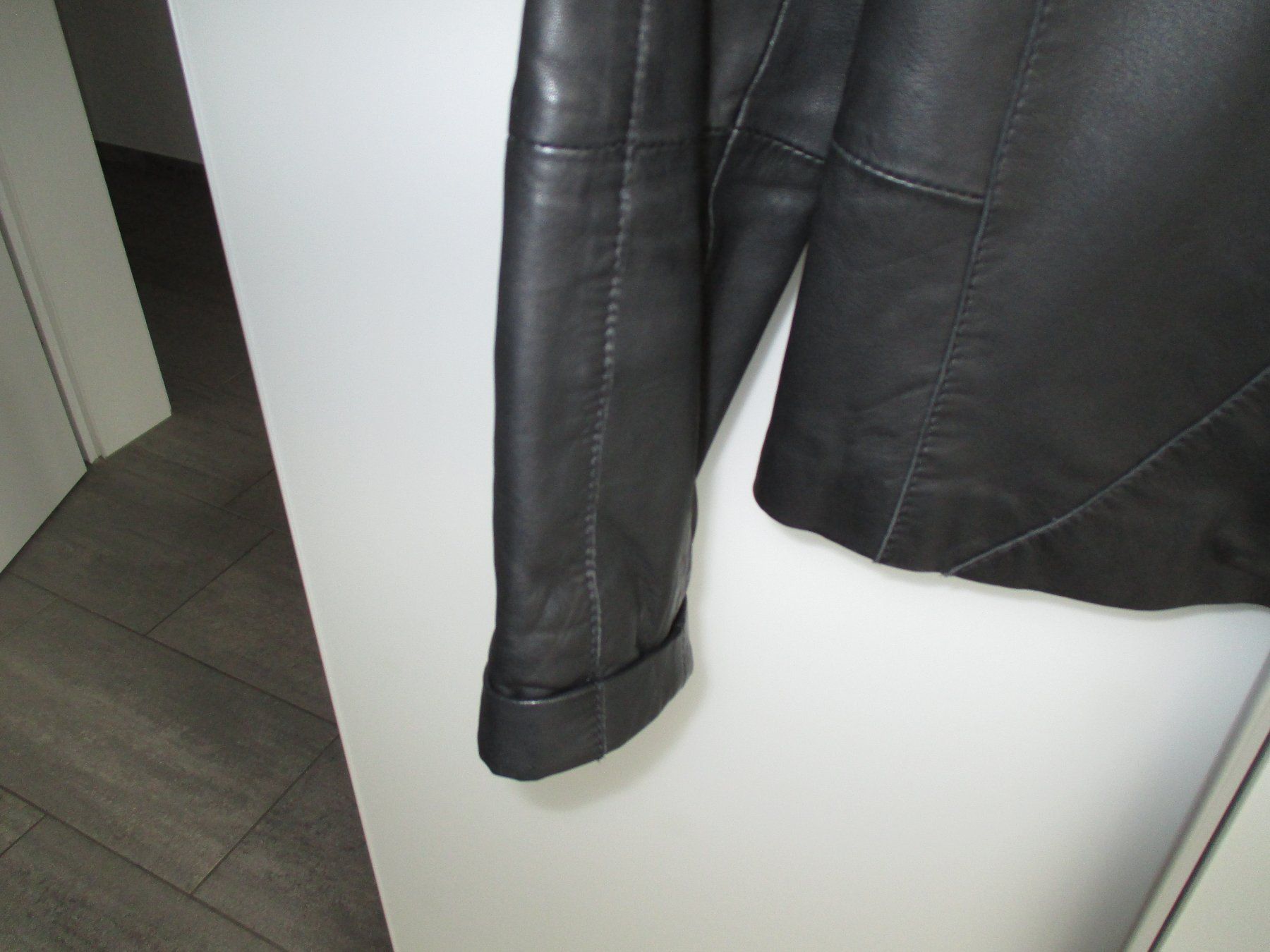 Giacche: Lederjacke, Nappa, schwarz von McGregor, Grösse 40 – Usato da glattfelden venduto da carlo046 1