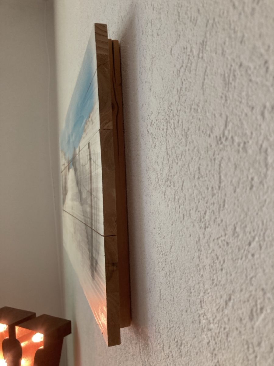 Foto & Immagini: Bild Meer auf Holz – Usato da Selzach venduto da SB09 1