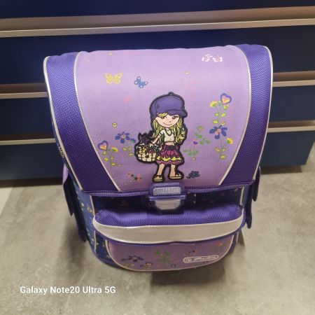Fünf Teiliges Schuhltaschen Set Herlitz Lila