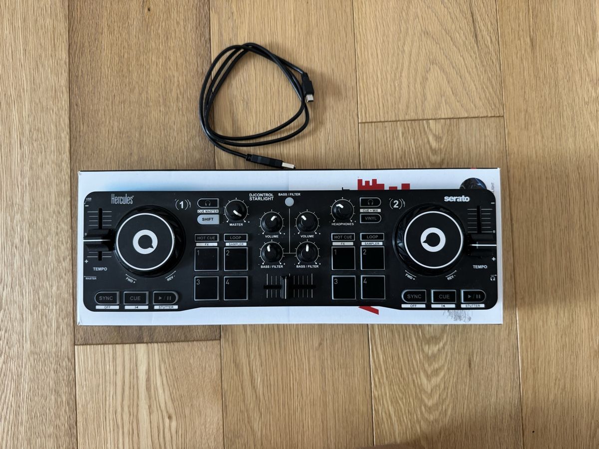 Hercules Mischpulte: Hercules DJControl Starlight con Serato, controller DJ – Gebraucht aus Bigorio von zue_9vcv 3