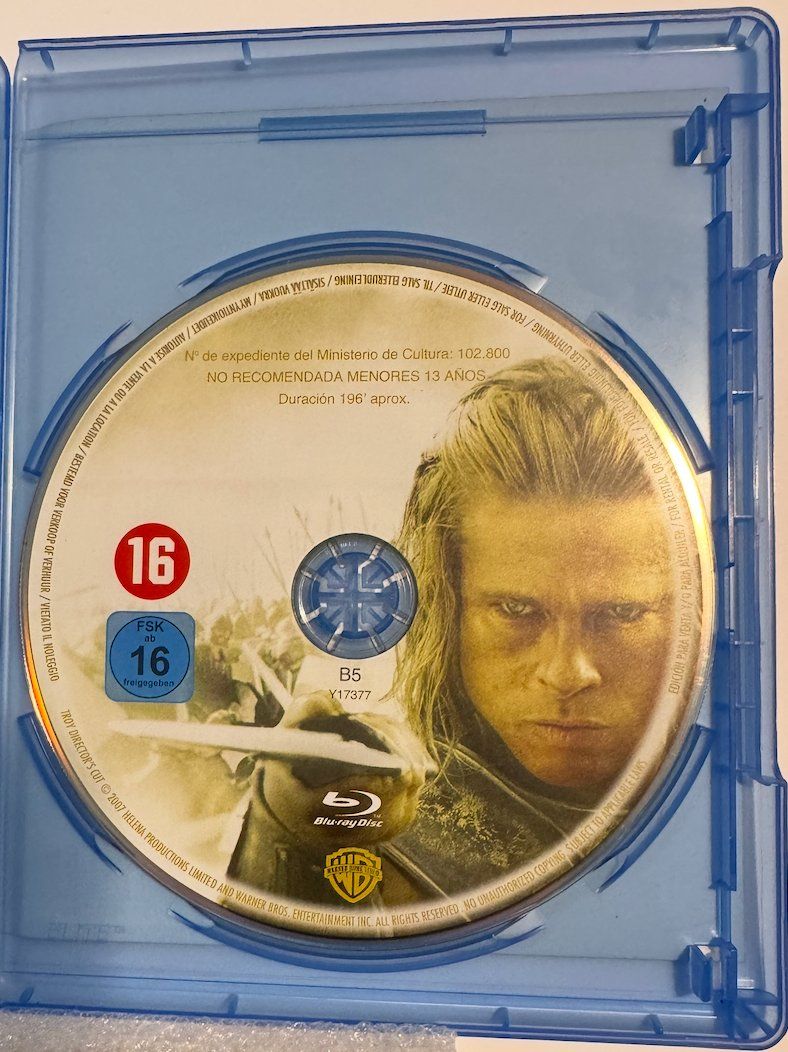 Alle DVDs: Blu-ray Disc   TROJA - BRAD PITT - ERIC BANA - ORLANDO BLOOM – Gebraucht aus Wisen von gigisna 2