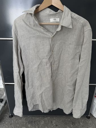 UNIQLO Hemdbluse gestreift