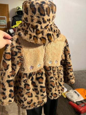 Tiger Kostüm Fleecejacke Leggins Leo Muster