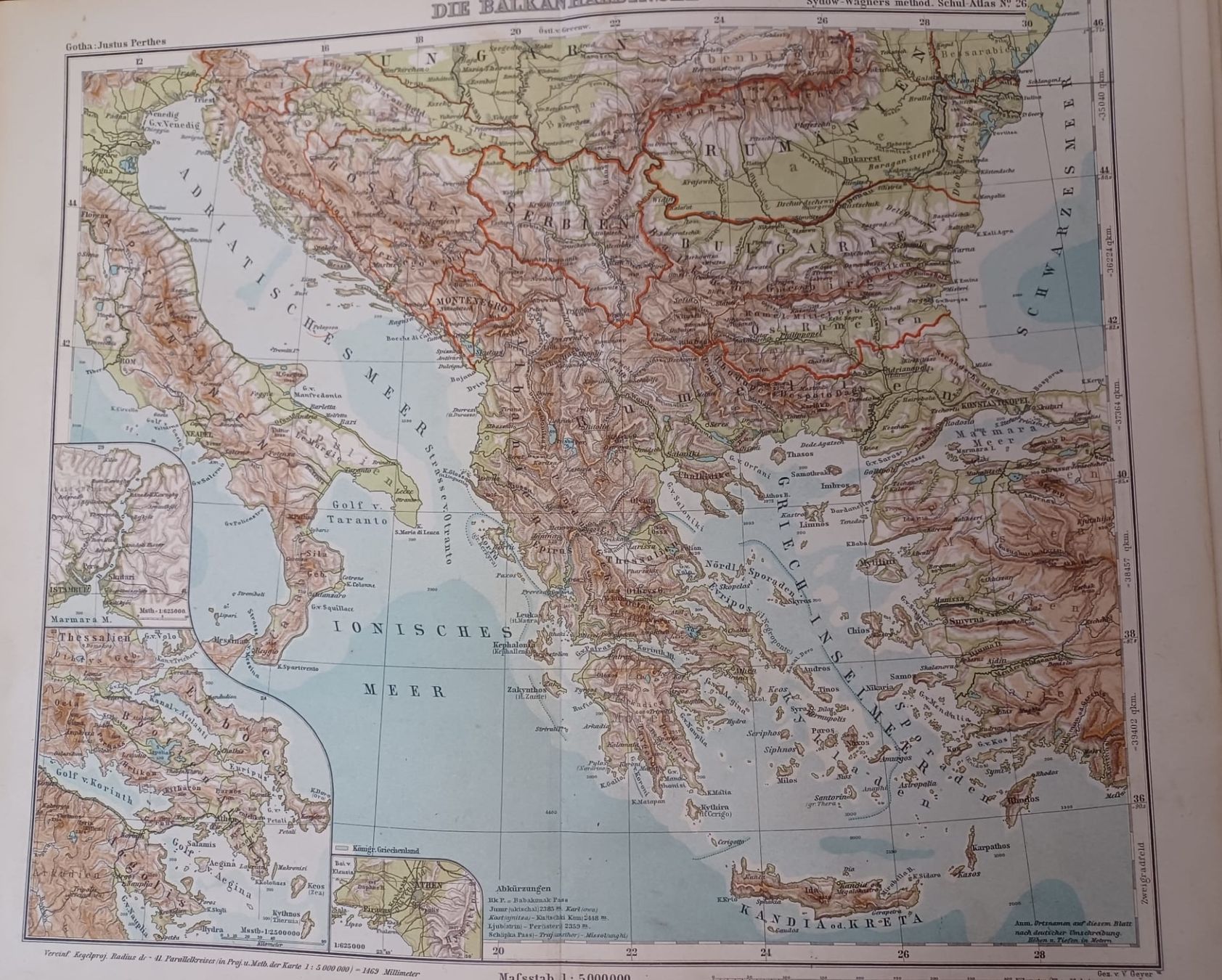 Libri: Schul-Altas von 1897 – Usato da Zürich venduto da haf_pv7d 2