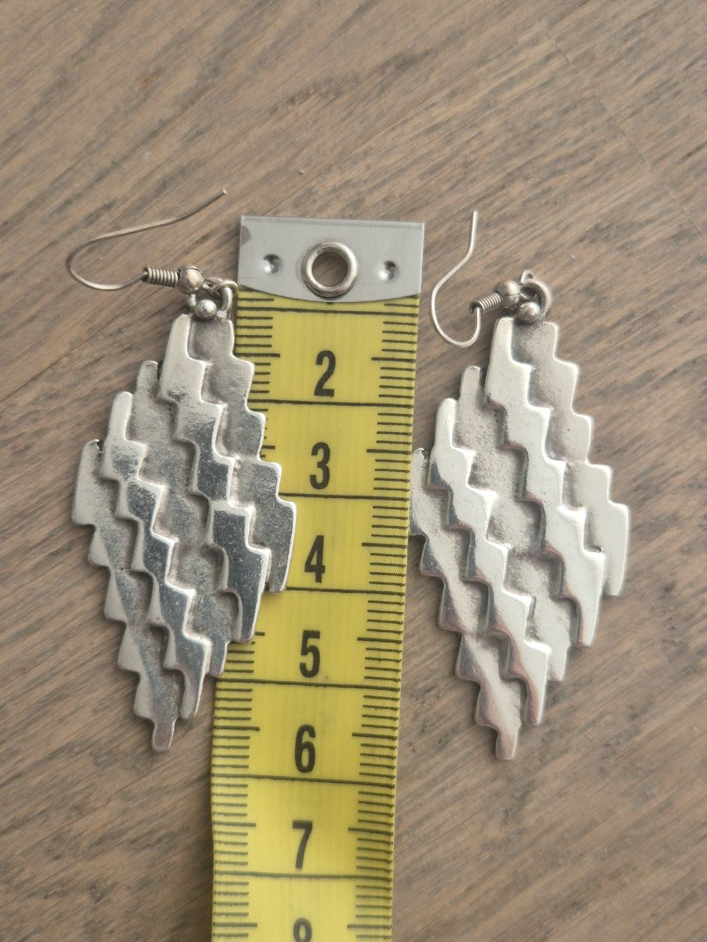 Boucles d'oreille: Antares Ohrringe Silber Raute Boho Statement – D'occasion à Bad Zurzach par dau_m8gm 3