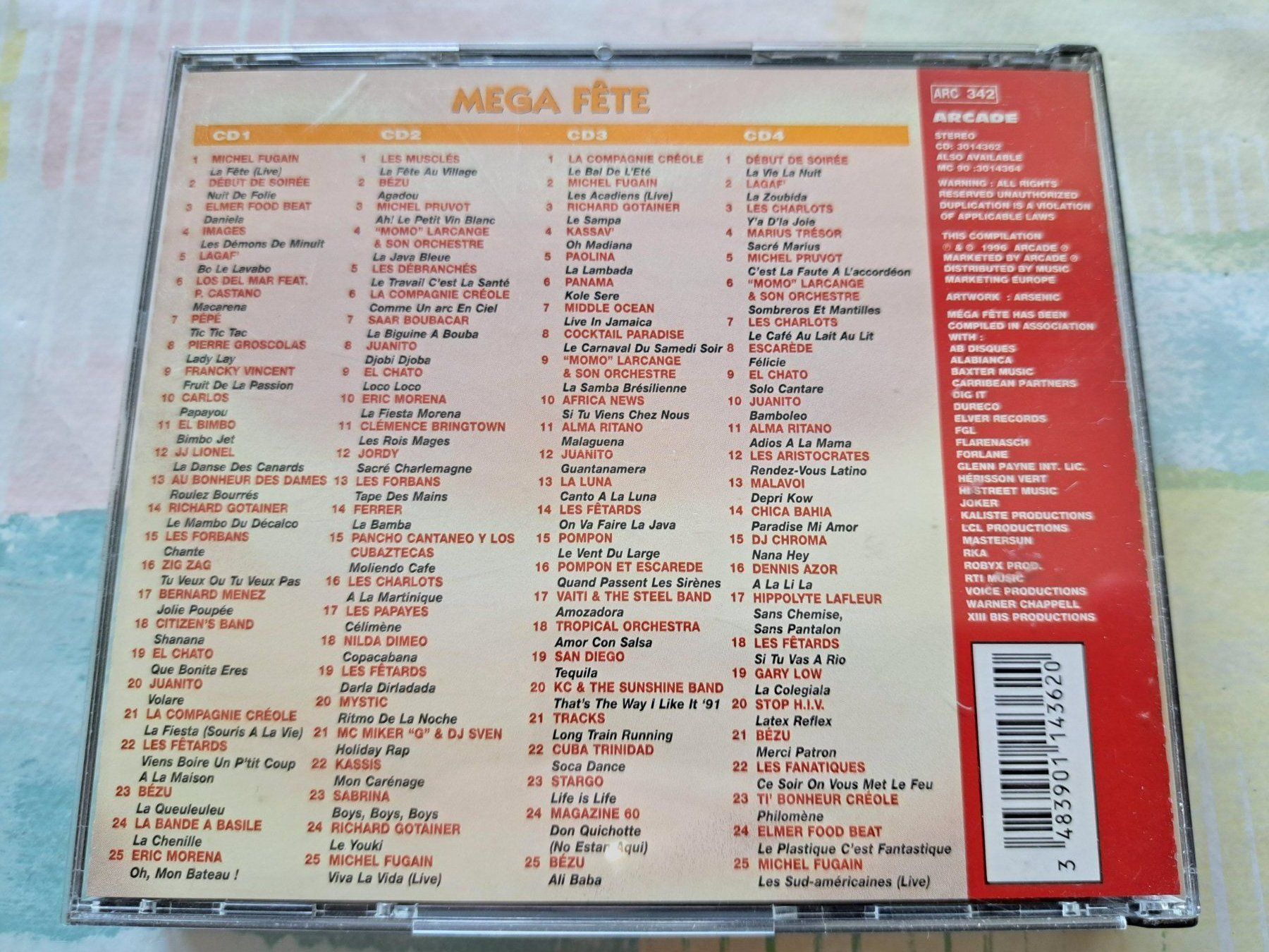 CDs: Cd Mega Fête - Coffret 4 Cds – Gebraucht aus Pully von bro_n52j 2