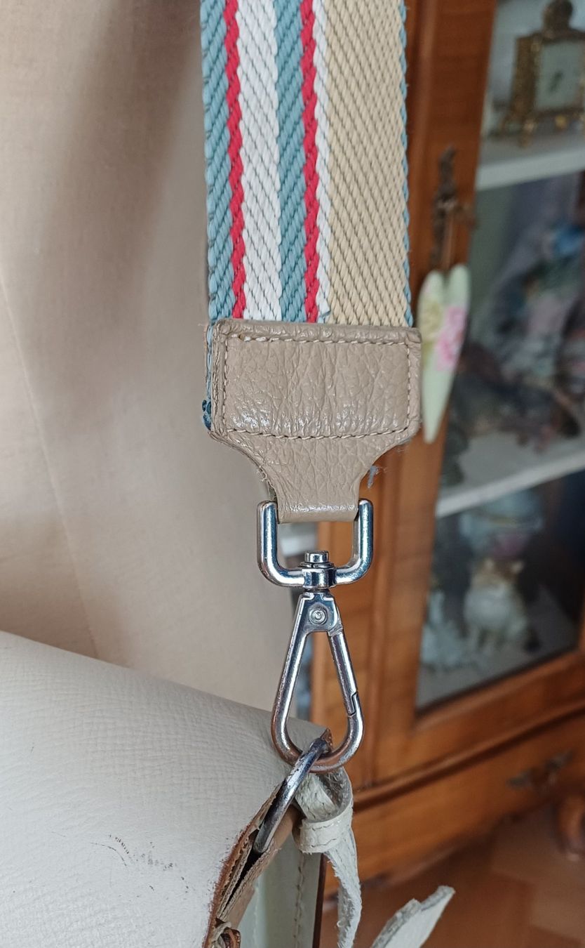 Borse: Upcycling Messenger "alte Kinderschultasche" Leder – Usato da Romanshorn venduto da Hanibal424 4