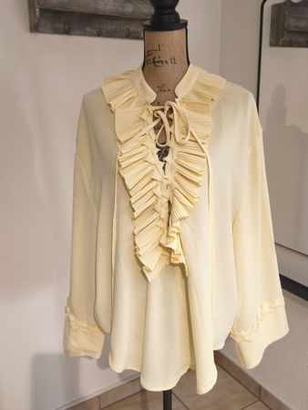 Damen Bluse gelb Grösse S neuwertig