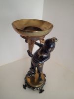 Bronze Kerzenhalter Grösse 26 cm und Gewicht 1,7 Kilo