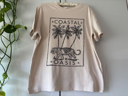 H&M "Coastal Oasis" T-Shirt Gr. XS