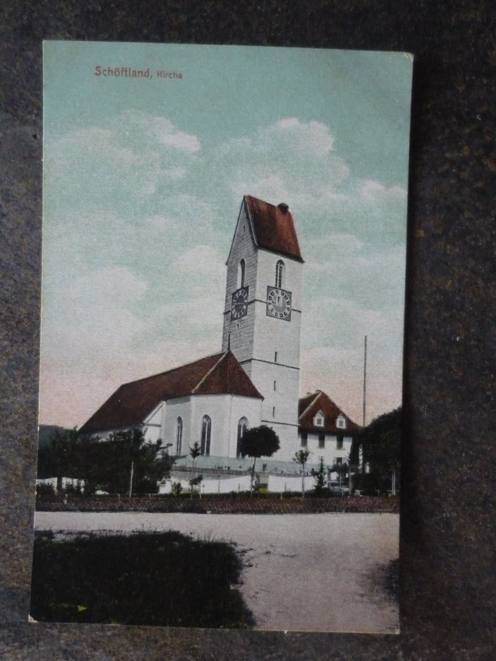 Cartes postales: Ansichtskarte Schöfland, Kirche, unbeschrieben – D'occasion à Langnau i. E. par Laendu7000