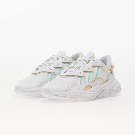 Adidas Scarpe da uomo: Adidas Ozweego sneakers 40.5 White/Pulse Mint/Sand Strata – Usato da Kilchberg ZH venduto da malibubeach