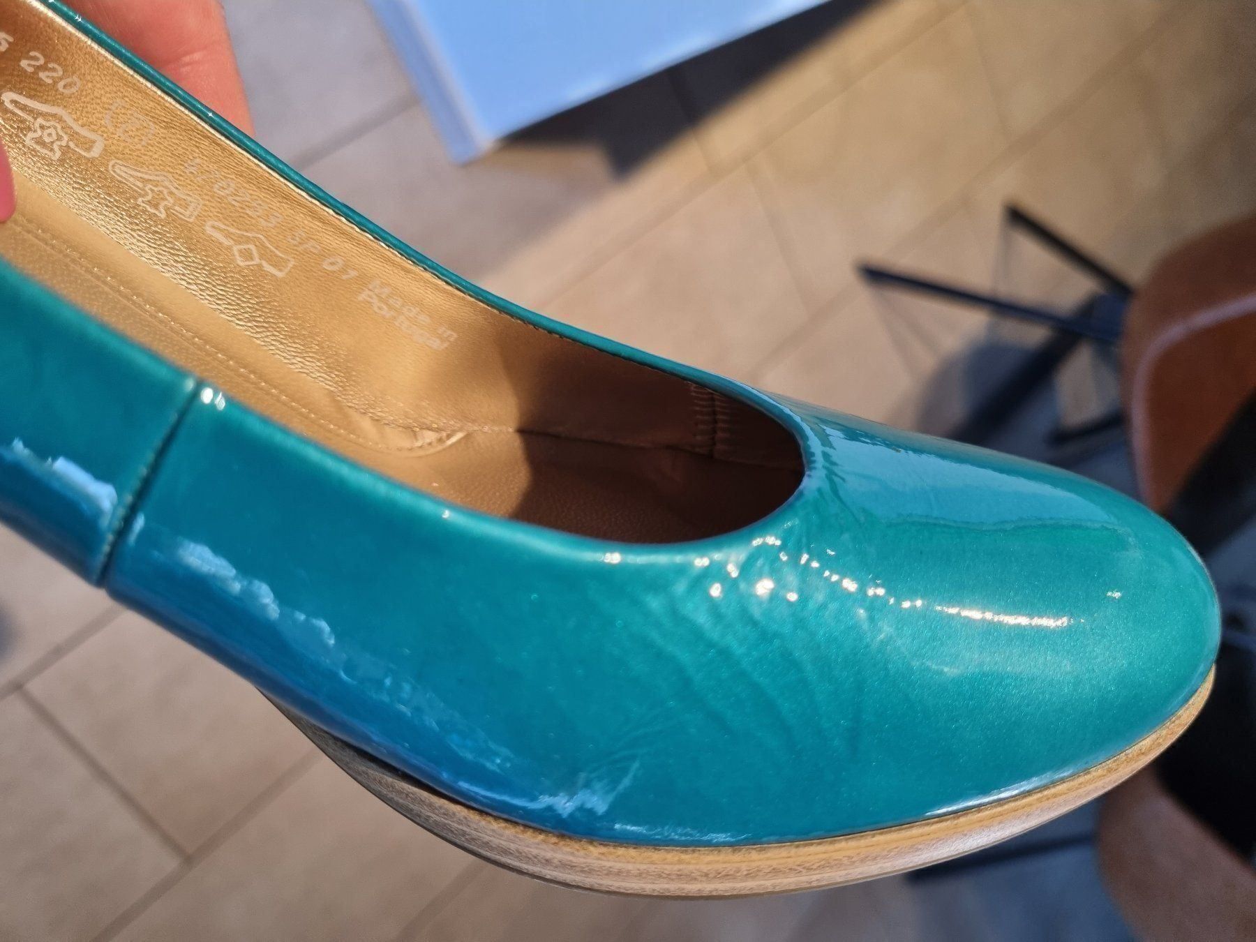 Gabor Damenschuhe: MEGA TÜRKIS-BLAUER PUMPS VON GABOR – Neu (gemäss Beschreibung) aus Möriken AG von rowyta 5
