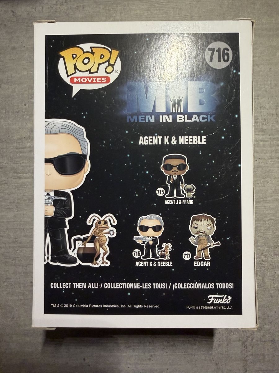 Funko Statuette: Funko Pop MIB Agent K & Neeble 716 neu – Nuovo e nell'imballaggio originale da Pratteln venduto da niisam 1