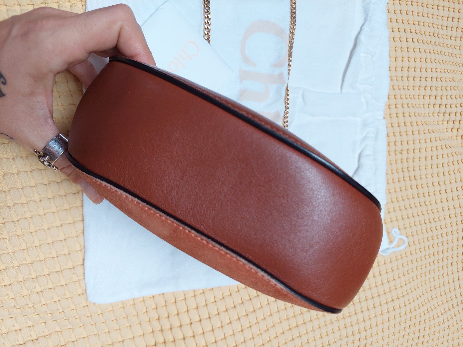 Chloé Borse da donna: Chloe bag drew suede small brown – Usato da Losone venduto da ell_nora89 3