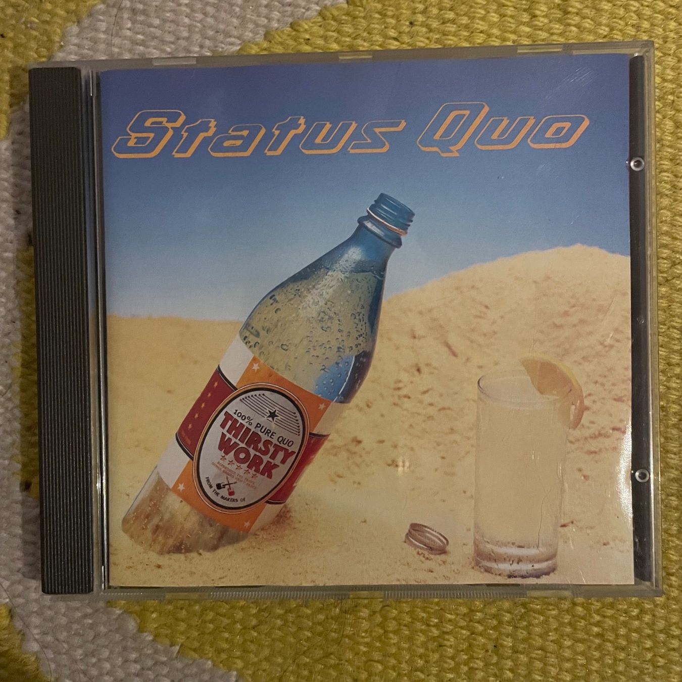 CD: STATUS QUO-THIRSTY WORK – Usato da Rorschacherberg venduto da CD-Roli