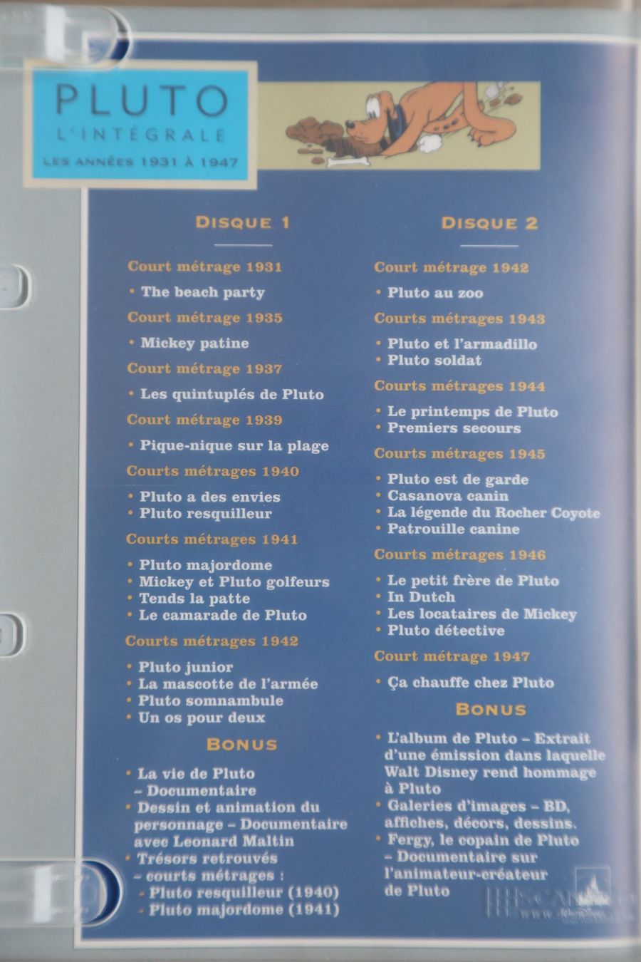 Tutti i DVDs: DVDs PLUTO L'intégrale   Français Anglais – Usato da Porrentruy venduto da tupatup 2