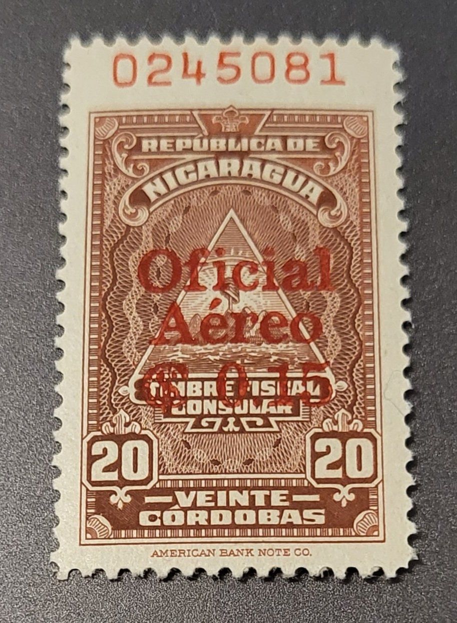 Tutti i francobolli: Nicaragua 1961 briefmarke – Usato da St Gallen venduto da Stampsalshobby