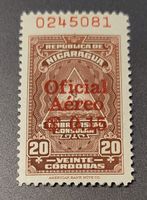 Nicaragua 1961 briefmarke