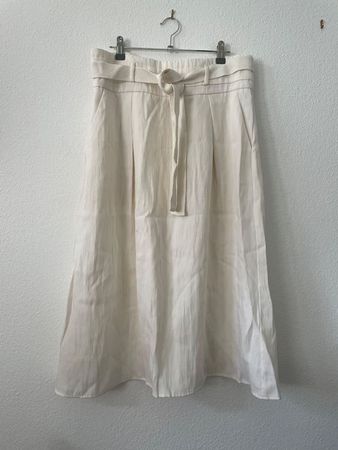 Midi Jupe (écru, Gr. 44)