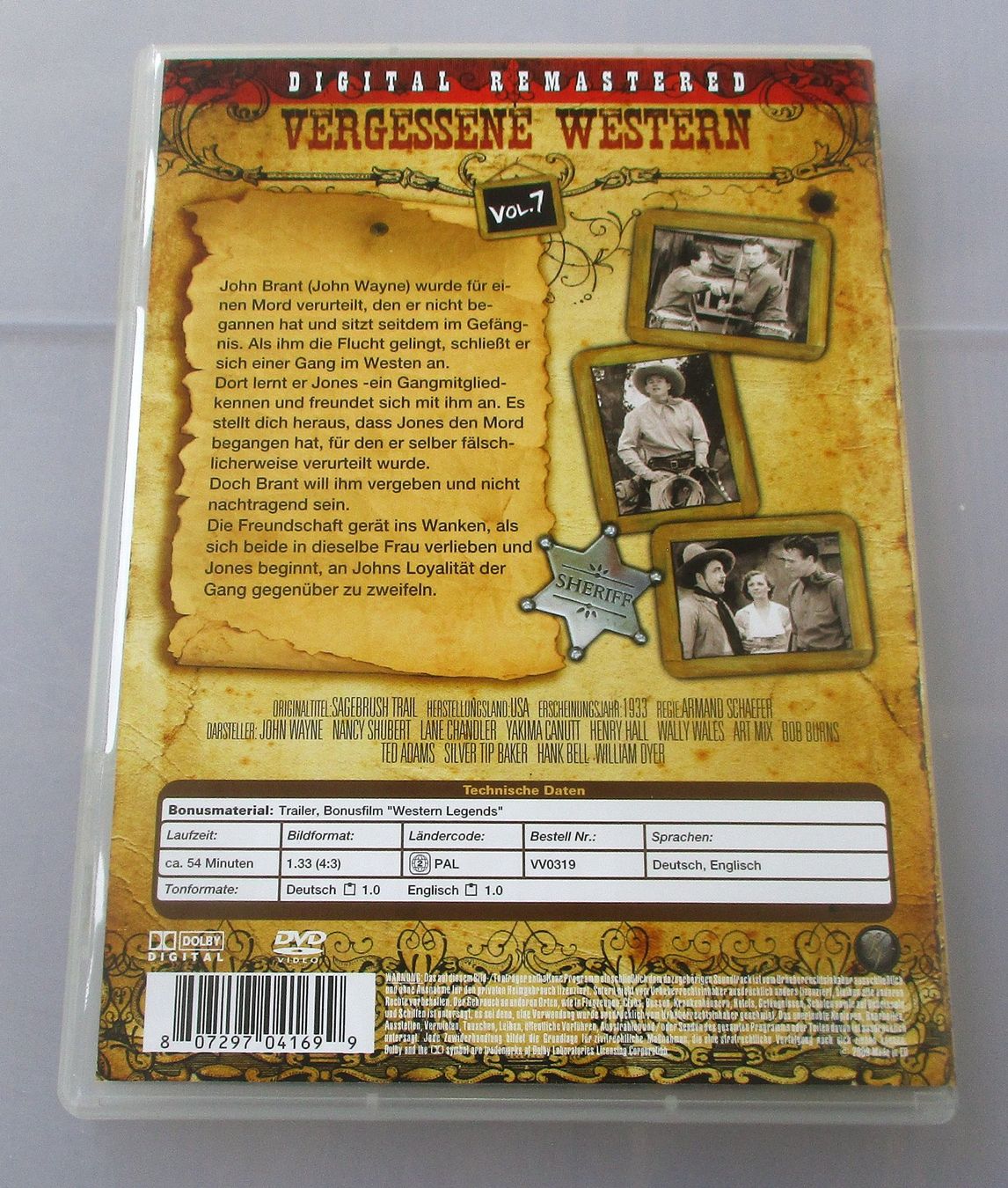 Alle DVDs: SEIN FREUND, DER DESPERADO - John Wayne – Gebraucht aus Wattwil von Muriel10 1