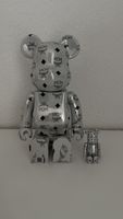Bearbrick x MCM 100% & 400% Set-White Chrome Ver.