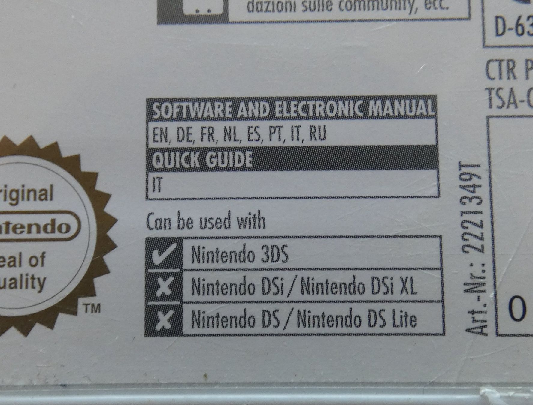 Nintendo Giochi: Nintendo 3DS - MARIO KART 7 – Usato da La Sarraz venduto da classicworldcoins 2