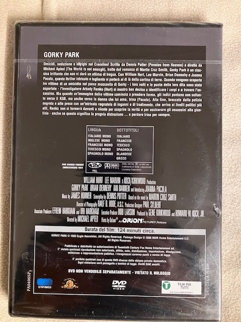 Tutti i DVDs: Gorky Park DVD neu OVP – Nuovo e nell'imballaggio originale da Thalwil venduto da Trainspotter 1