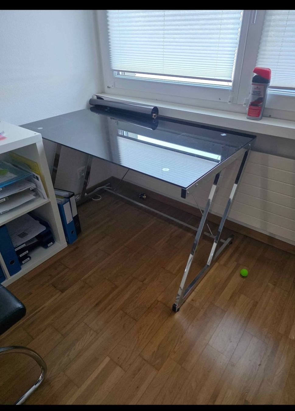 Bureaux: Glaspult Glastisch Bürotisch – D'occasion à Flumenthal par herrme1993