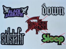verschiedene Aufnäher / Patches (Metal, Punk, Rock) - NEU