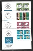 1976 FDC 4er  UPU