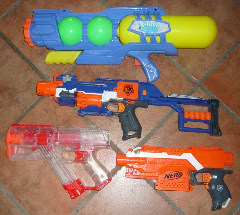 Nerf Spielzeuge: Nerf Sammlung – Defekt aus Ruggell von Btt