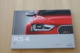 Audi RS4 Prestige Hardcover Prospekt 5/2012 NEU in Folien