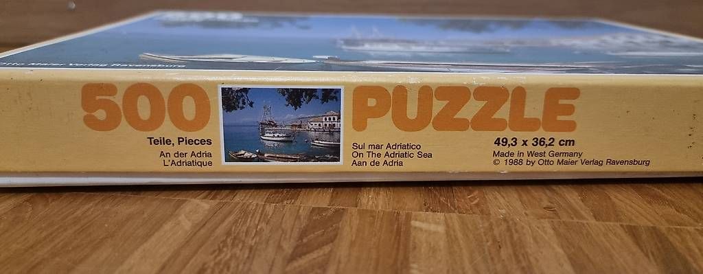 Puzzle: Ravensburger 500 Puzzle  – Usato da Füllinsdorf venduto da ostrogorski 3